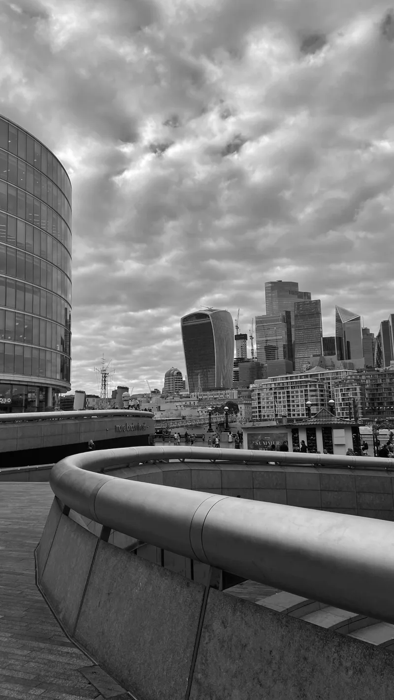 The River Thames and the City of London skyline
